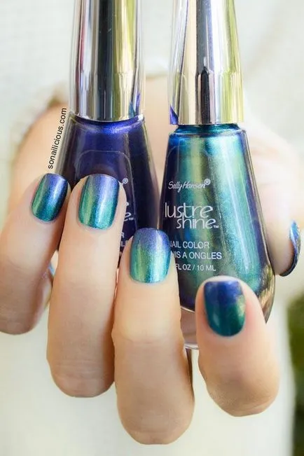 Divat Nails stílus Ombre