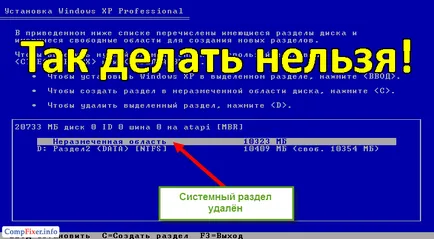 Lehetetlen formázza a meghajtót adatokkal