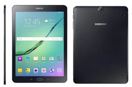 Áttekintés a tabletta Samsung Galaxy Tab s2 jellemzőit, előnyeit és hátrányait, a versenytársak