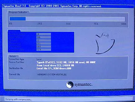 Norton Ghost - a szükséges és elégséges a program