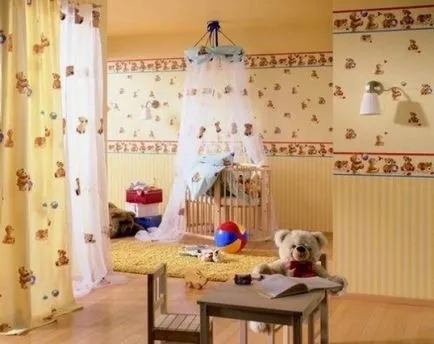 A falakat díszítő tapéta, hogy milyen kombinálni
