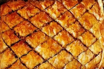 Baklava otthon usloviyah- legfinomabb lépésről lépésre receptek (számított csészébe adag) Baklava otthon usloviyah- legfinomabb lépésről lépésre receptek
