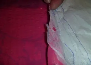 A ruha a csomagok