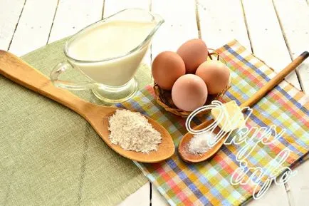 Bolyhos omlett sütőben recept fényképpel (hogy készítsen egy pazar omlett sütő) Bolyhos omlett sütőben recept egy fotó
