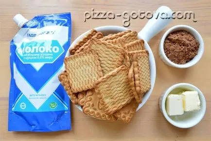 Burgonya torta Cookie otthon - recept fotókkal (sütemény) Burgonya torta Cookie otthon - recept fotókkal