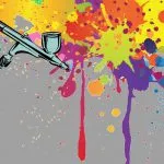 Airbrush festés - hogyan működik a szerszám (funkciók alkalmazásának festékszóró) Airbrush festés - hogyan működik az eszköz