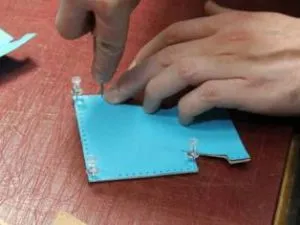 Pénztárca bőrből kezük