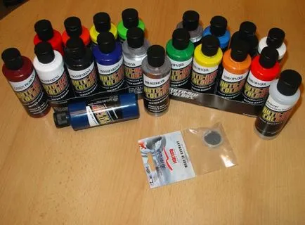 Airbrush festés - hogyan működik a szerszám (funkciók alkalmazásának festékszóró) Airbrush festés - hogyan működik az eszköz