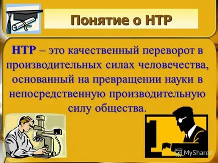 Előadás a tudományos és technológiai forradalom