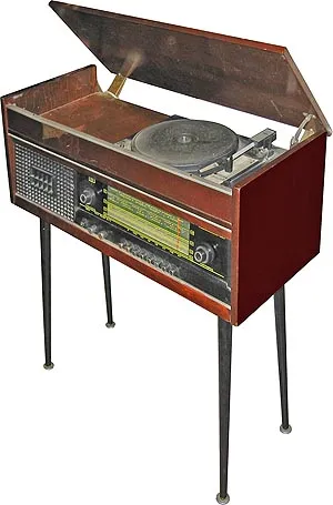 Szovjetunió gramofon egy múzeumban
