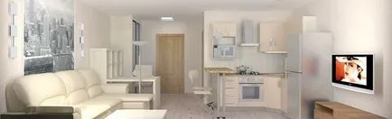 Javítás ára stúdió apartman, ötletek, fotók, Socor-javítás