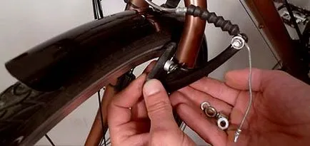 Beállítás a kerékpár fékek képek (beállítás) Beállítása fotókkal kerékpár fék
