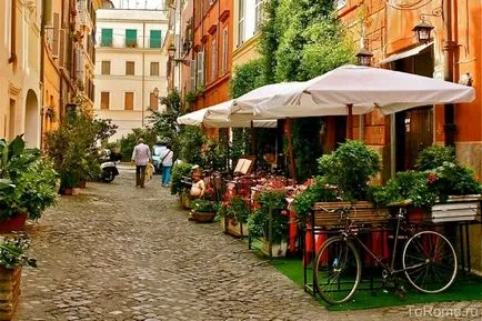 Trastevere negyed, Róma hogyan juthatunk el oda, térkép, éttermek, ahol enni (Róma) Trastevere negyed, Róma hogyan juthatunk el oda, térkép, éttermek, ahol enni
