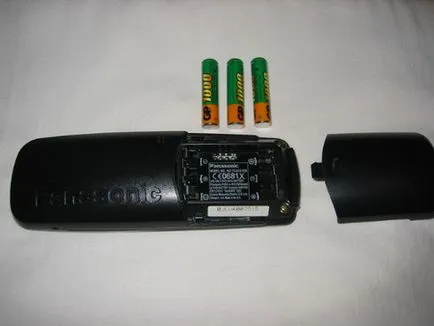Handset panasonic javítás a veszteség bizonyos kulcsfontosságú kapcsolatok