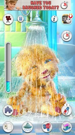 Auburn beszélő macska Samsung Galaxy a programban - beszél gyömbér