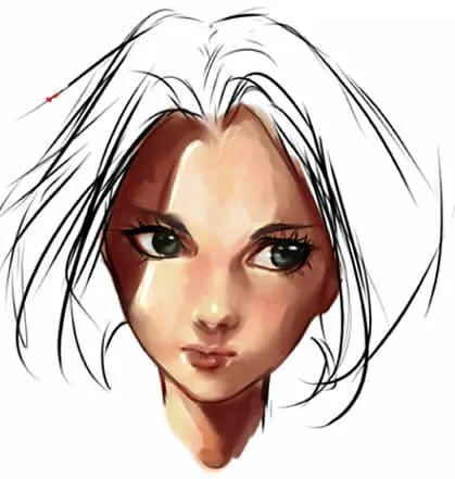Döntetlen az arc anime lányok sai, lessdraw