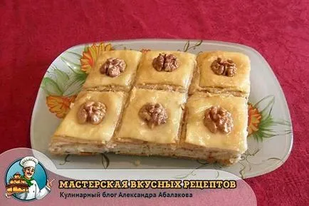 Baklava recept otthon - igazi öröm