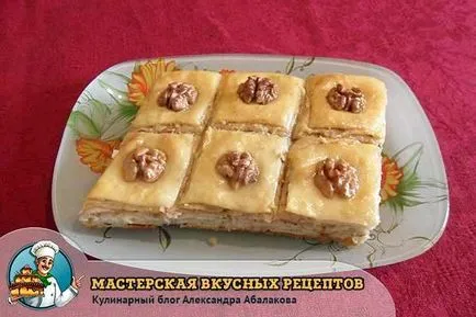 Baklava recept otthon - igazi öröm