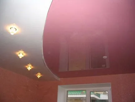 Pink szakaszon mennyezet - belsőépítészet és fotó tippek