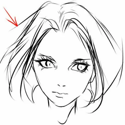 Döntetlen az arc anime lányok sai, lessdraw