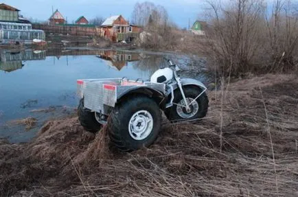 Házi Karakata terep járó motorral a robogó (ATV) Házi Karakata terep járó motorral a robogó