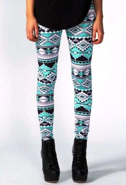 Abból, amit viselni nadrágot viselni színes leggings (leggings) Abból, amit viselni nadrágot viselni színes leggings