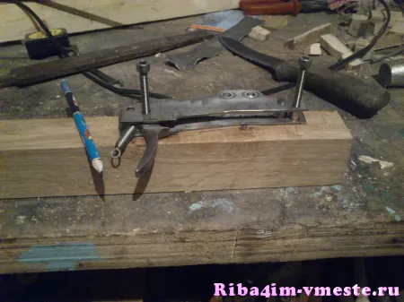Házi Crossbow víz alatti vadászat és a halak együtt
