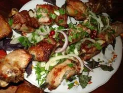 Kebab gránátalma leve