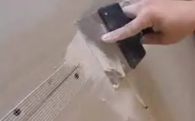 Tömítés gipszkarton varratok szalaggal, és anélkül, hogy fontos árnyalatok 8 (varrás) Tömítés varratok gipszkarton szalag nélkül 8 fontos árnyalatok