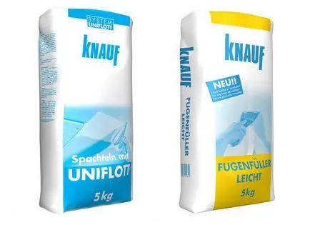 Filler ízületi gipszkarton - típusok és alkalmazási technika (varrás) Filler ízületi gipszkarton - típusok és alkalmazási technika