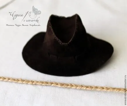 Varrni egy cowboy kalapot egy baba vagy mackó - Fair Masters - kézzel készített, kézzel készített (cowboy kalap mikron) Varrni egy cowboy kalapot egy baba vagy mackó - Fair Masters - kézzel készített, kézzel készített