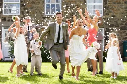 Szavai hála a szülők és a vendégek a friss házasok - topwedding