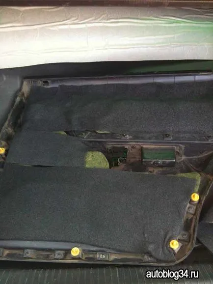 A hangszigetelt ajtók daewoo NEXIA