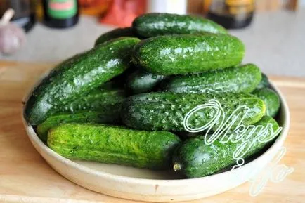 Pickles üvegekbe a téli - egy recept pácolás fotókkal