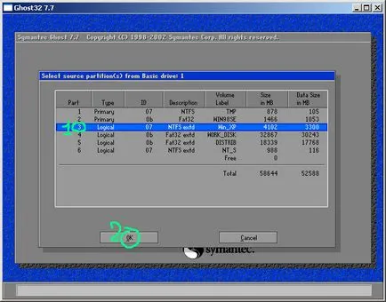 Létrehozása és használata lemezképet (Symantec Ghost) (lemez) Létrehozása és használata lemezképet (Symantec Ghost)
