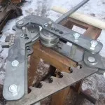 Hajlító szerszámgépek alakú cső kezével rajzok, fotók, videó