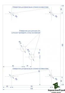 Hajlító szerszámgépek betonacél kezeddel (fotó nézet)