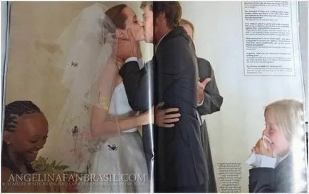 Esküvői Angelina Jolie és Breda Pitta új képek és részletek