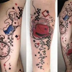 Nézd Tattoo - azaz tetoválás vázlatok és fényképek (óra) Nézd Tattoo - érték tetoválás minták és képek