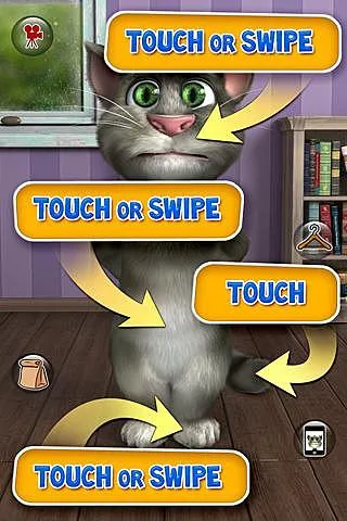 Beszélő Tom Cat 2 android - egy beszélő macska, aki mindig veled van