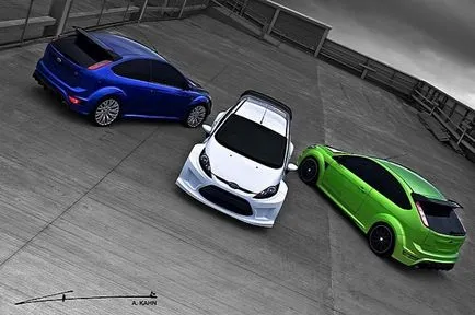 Tuning Ford Focus 2 kiemeli, avtopub