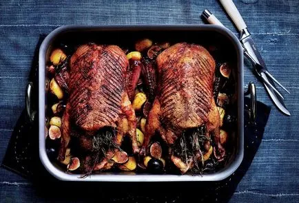 Párolt kacsa burgonyával recept