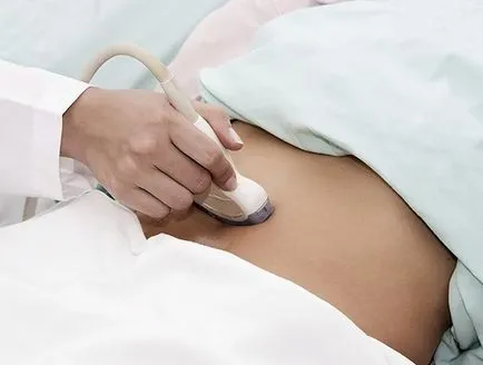 Uzi hasi Kazan (hasi) Az ultrahangvizsgálat a has Kazan