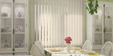 Szalagfüggöny - hogyan kell felszerelni az ablak egység, szerelési és költségek (függőleges) Szalagfüggöny - hogyan kell felszerelni az ablak egység, szerelési és költség