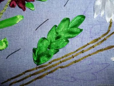 Hímzés szalagok százszorszép, a mester - egy osztály kezdőknek - jó tanácsot - zöldség, kert, ház