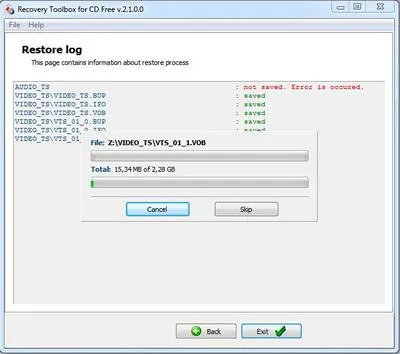Visszaállítani az adatokat a sérült CD - tech blog