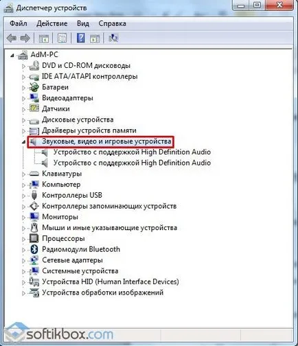 Audio kimenet eszköz nincs telepítve a Windows 7 (output) Audio kimenet eszköz telepítése nem windows 7