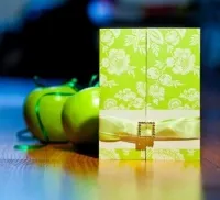 Apple esküvő ünnep dekoráció édes gyümölcs