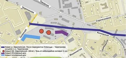 A területen a vasúti épített legmagasabb lakóépület Magyarországon