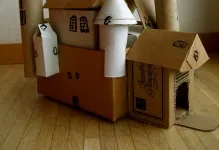 A vár karton, hogyan lehet a saját kezét, papír sablonok és kézműves program, hogyan kell építeni (kar) A vár karton, hogyan lehet a saját kezét, papír sablonok és kézműves program, hogyan kell építeni